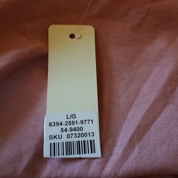 New Ambiance Coral Pink Spaghetti Strap Top Tank - Picture 5 of 6